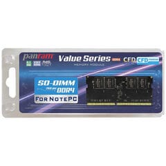 CFD 増設メモリ ノート用 Ｐａｎｒａｍ ＤＤＲ４－２４００ ２６０ｐｉｎ D4N2400PS-4G [SO-DIMM DDR4 /4GB /1枚]