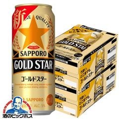 【沖縄県除く 送料無料】サッポロ GOLD STAR ゴールドスター（500ml×24本）×2ケース《048》