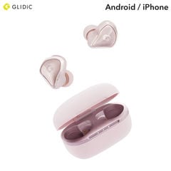 [アウトレット品]GLIDiC Bluetooth5.0＆急速充電対応 完全独立型 ワイヤレスイヤホン Sound Air TW-6000(ペールピンク)