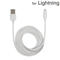 [MFi取得品]Color Cable with ライトニングコネクタ 1.3m(マット/ホワイト)