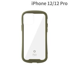 [iPhone 12/12 Pro専用]iFace Reflection強化ガラスクリアケース(カーキ)【 スマホケース iphone12 ケース iphone12pro 耐衝撃 クリアケース 】