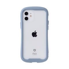 [iPhone 12/12 Pro専用]iFace Reflection強化ガラスクリアケース(ペールブルー) スマホケース クリアケース 耐衝撃 透明