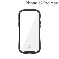 [iPhone 12 Pro Max専用]iFace Reflection強化ガラスクリアケース(ブラック)