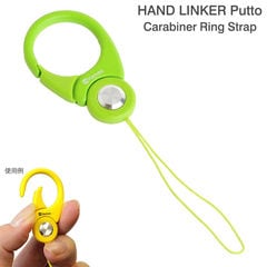 HandLinker Putto Carabiner カラビナリング携帯ストラップ(グリーン)