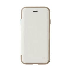 [iPhone SE 2020/8/7専用]iFace Cardinaダイアリーケース (ホワイト) 手帳型ケース スマホケース
