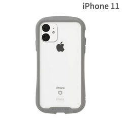 [iPhone 11専用]iFace Reflection強化ガラスクリアケース(グレー)