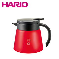 ハリオ V60 保温ステンレスサーバー 600 レッド 550ml HARIO har0003-2