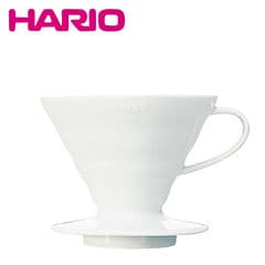 ハリオ V60 透過ドリッパー 02 セラミックW（磁器）4杯用 ホワイト VDC-02W HARIO har1014