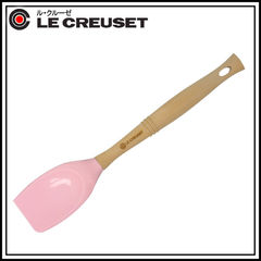 ルクルーゼ （ル・クルーゼ） グルメスパチュラVS（スプーン型） パウダーピンク Le Creuset シリコン lecn0403-15