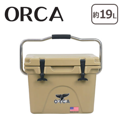 オルカ クーラーボックス ORCA Coolers 20 Quart Tan 【北海道・沖縄は