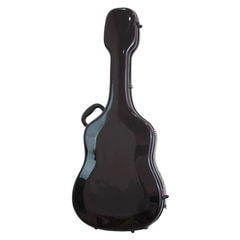 Grand Oply OM/OOO-style ブラック アコースティックギター用ケース