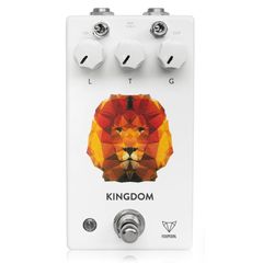 Foxpedal Kingdom White Polygon Lion オーバードライブ ギターエフェクター