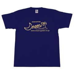 Moon T-shirt Navy Blue Lサイズ Tシャツ