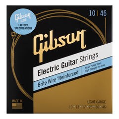 GIBSON SEG-BWR10 Brite Wire Reinforced Light エレキギター弦