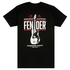 Fender P-Bass T-Shirt Black M Tシャツ Mサイズ