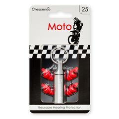 Crescendo MOTO 25 モータースポーツ用イヤープラグ 耳栓