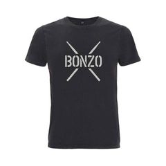 Promuco Percussion POSJBTS3M Mサイズ Tシャツ John Bonham T-Shirt BONZO STENCIL Black
