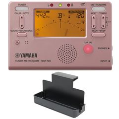 YAMAHA TDM-700P ピンク チューナー メトロノーム MS-TRK 譜面台トレイラック 2点セット