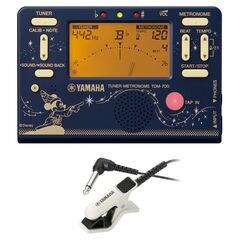 YAMAHA TDM-700DF2 ディズニー ファンタジア ミッキー チューナー メトロノーム TM-30WH チューナー専用マイクロフォン付き 2点セット