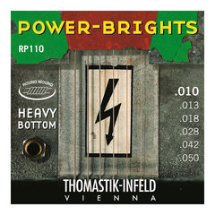 Thomastik-Infeld RP110 Power Bright Series Heavy Bottom 10-50 エレキギター弦×3セット