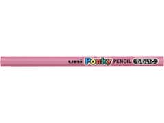三菱鉛筆／ポンキーペンシル 単色 モモイロ ６本／Ｋ８００．１３
