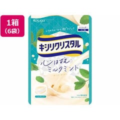 春日井／キシリクリスタル ミルクミントのど飴 ７１ｇ×６袋