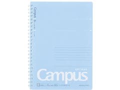 コクヨ／キャンパス ソフトリングノート（ドット入罫線） Ａ５ ５０枚 ブルー