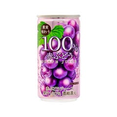 サンガリア １００％赤ぶどうジュース １９０ｇ缶