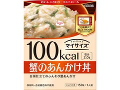 大塚食品／１００ｋｃａｌ マイサイズ 蟹のあんかけ丼