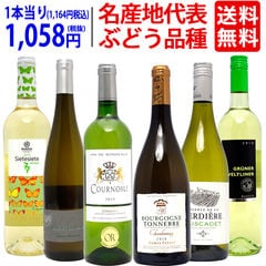 ワイン ワインセット 名産地 代表ぶどう品種 白６本セット 送料無料 ^W0S322SE^