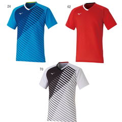 ミズノ ゲームシャツ 62JA0007 メンズ ユニセックス 2020SS バドミントン テニス ソフトテニス ゆうパケット(メール便)対応