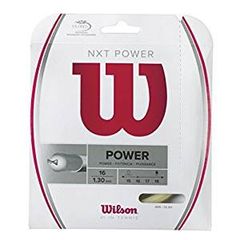 ウイルソン NXT POWER 16 WRZ9441600 硬式テニス テニスガット ストリング Wilson