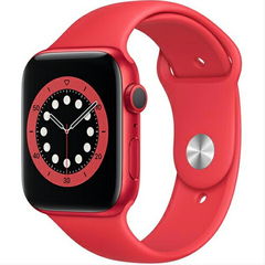APPLE apple watch アップルウォッチ Series6 GPS RED スポーツバンド 44mm M00M3J/A