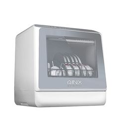 AINX アイネクス 2WAY 食洗機 食器洗い乾燥機 UV 除菌 工事不要 分岐水栓 タイマー 予約 温風 乾燥 節水 エコ AX-S7