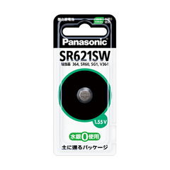 パナソニック Panasonic 酸化銀電池×1個 コイン形 SR621SW 1個入