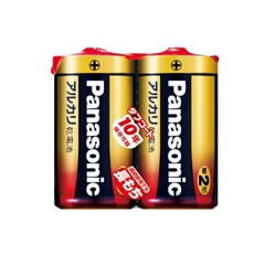 パナソニック Panasonic アルカリ乾電池単2形×2 アルカリ乾電池 LR14XJ 1.5V LR14XJ/2SE 2本入
