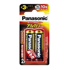 パナソニック Panasonic アルカリ乾電池単3形×2 アルカリ乾電池 LR6XJ 1.5V LR6XJ/2B 2本入