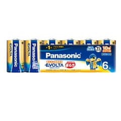 パナソニック Panasonic 乾電池エボルタ単1形×6 アルカリ乾電池 EVOLTA LR20EJ 1.5V LR20EJ/6SW 6本入