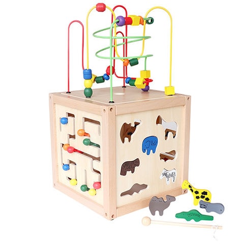 dショッピング |木のおもちゃ 型はめ パズル 森の遊び箱 知育玩具 