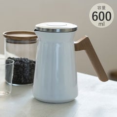 保温ポット おしゃれ ステンレス ドリップ 抽出 コーヒー お茶 HARIO ハリオ Stainless Thermal Pot S-STP-600-W