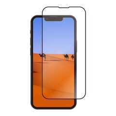 【マット】 iPhone 13 mini用 貼りミスゼロ かんたん3ステップ貼り付けキット付き 全面保護 強化ガラス