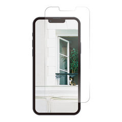 【クリア】 iPhone 13/13 Pro用 貼りミスゼロ かんたん3ステップ貼り付けキット付き 画面保護 強化ガラス