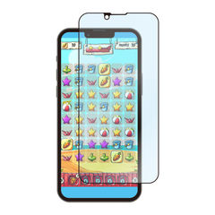 【 マットブルーライトカット】 iPhone 13 Pro Max対応 (6.7インチ) 貼りミスゼロ かんたん3ステップ貼り付けキット付き 全面保護 強化ガラス