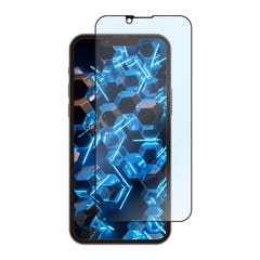 【 光沢ブルーライトカット】 iPhone 13 Pro Max対応 (6.7インチ) 貼りミスゼロ かんたん3ステップ貼り付けキット付き 全面保護 強化ガラス