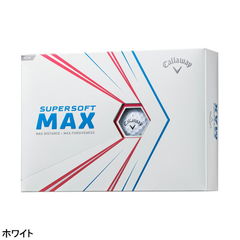 キャロウェイ ゴルフボール スーパーソフト マックス SUPERSOFT MAX 2021年モデル 1ダース ホワイト