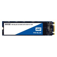 Western Digital WDS500G2B0B [500GB/SSD] WD Blue SATAIII接続 / M.2 2280 64層3D NAND
