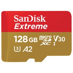 SanDisk SDSQXA1-128G-GN6MA 128GB microSDXCカード A2規格準拠 Extremeシリーズ Class 10 海外パッケージ品