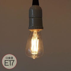 ミニエジソン型LED電球 口金径E17