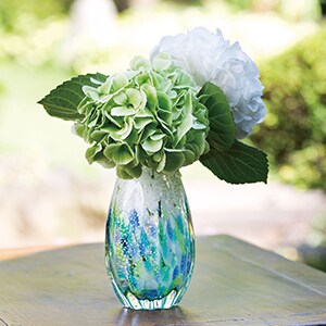 日本製のガラス花瓶・花器